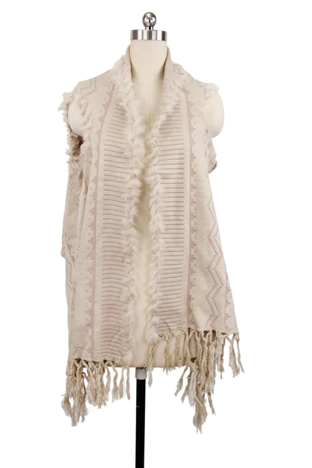 Fur Cover Up Vest