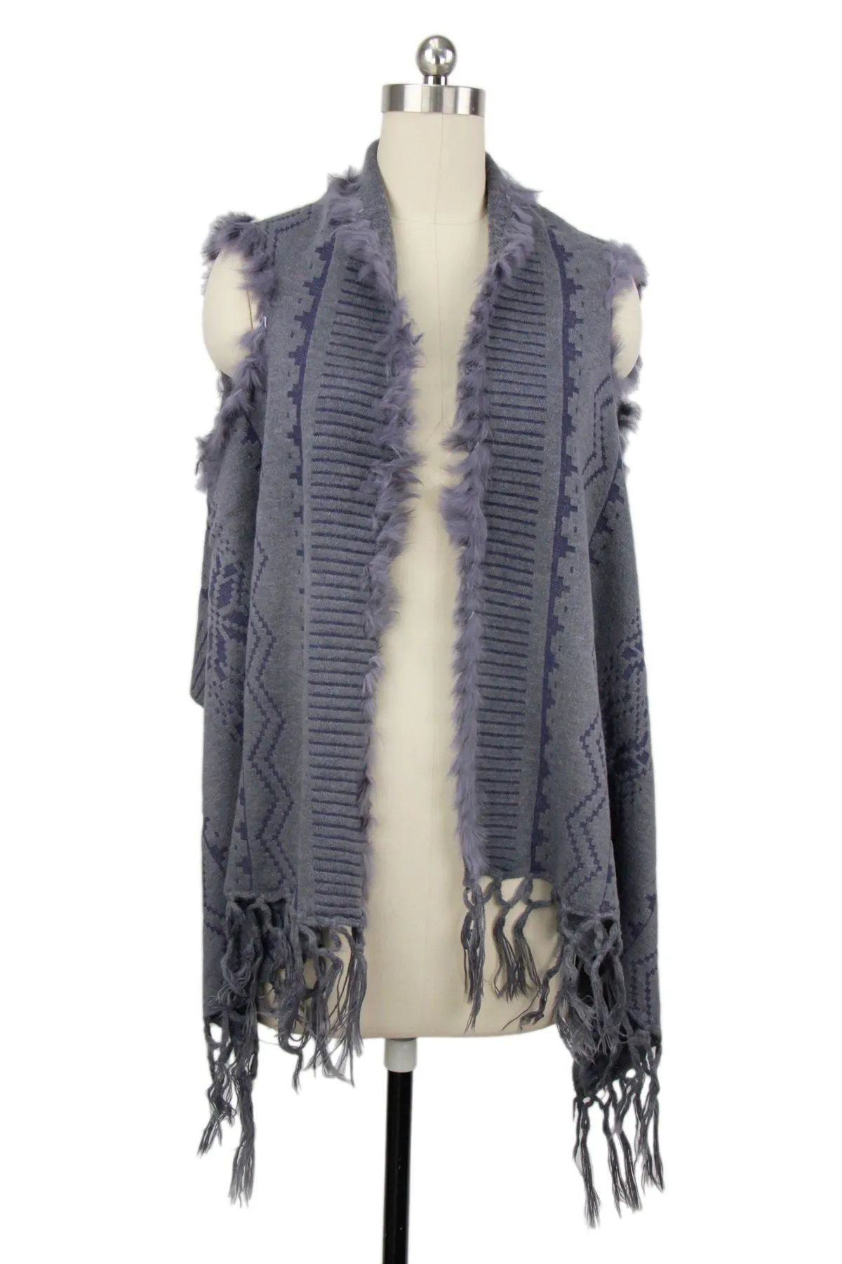 Fur Cover Up Vest