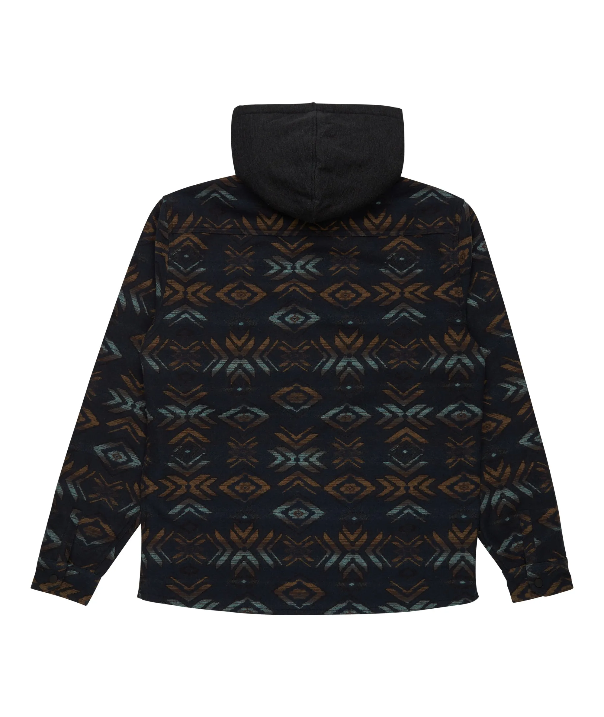 FURNACE BONDED FLANNEL HOODED SHIRT