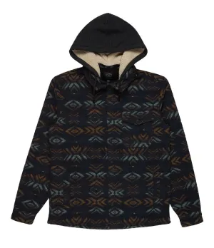 FURNACE BONDED FLANNEL HOODED SHIRT