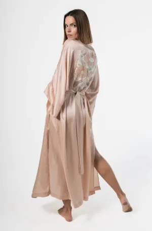 Geranio Silk Kimono