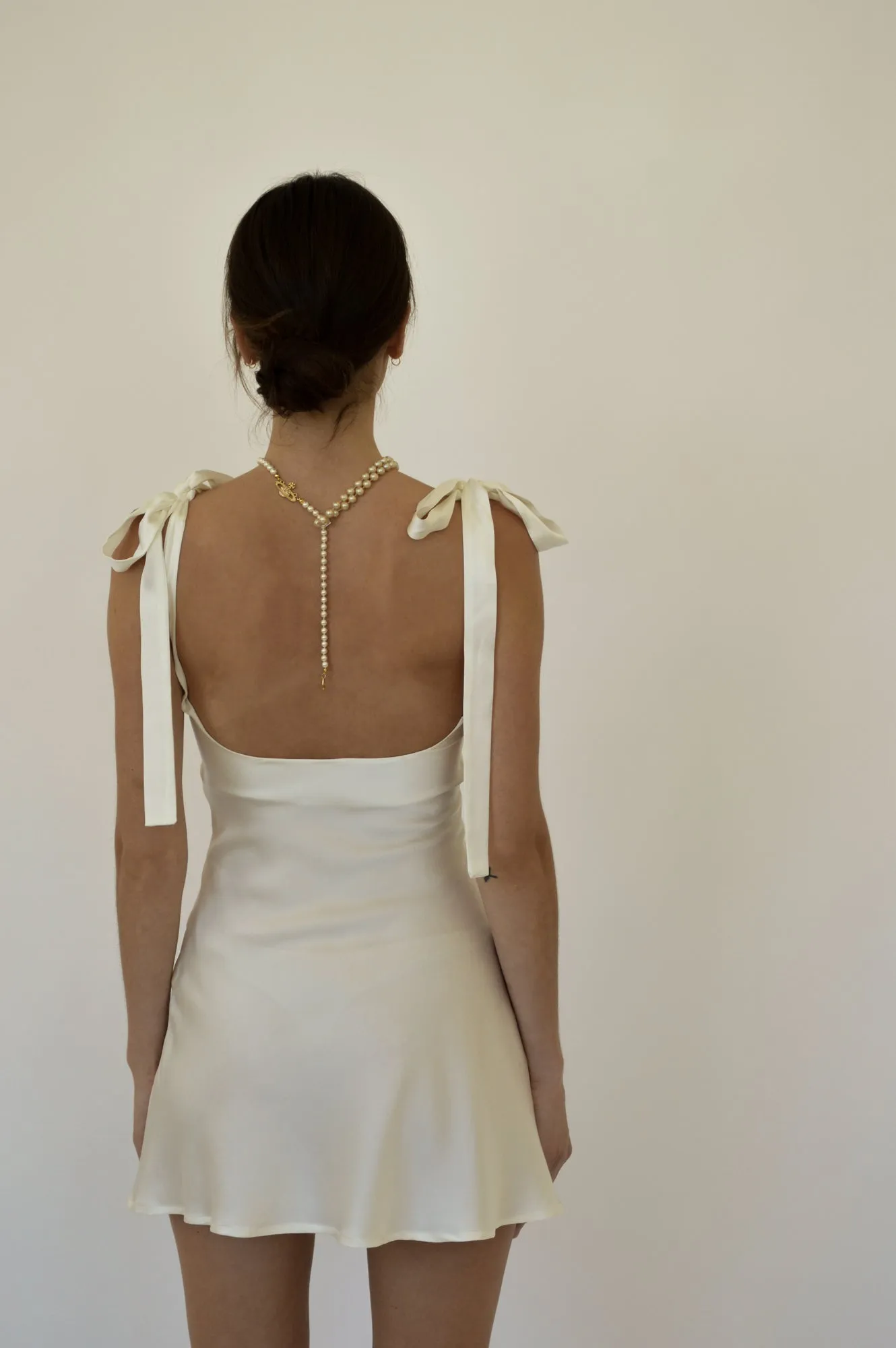 GISELLE DRESS - IVORY