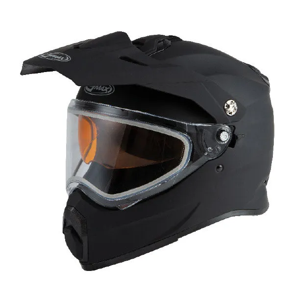 Gmax At-21 Solid Snow Touring Helmet with Dual Lens Shield