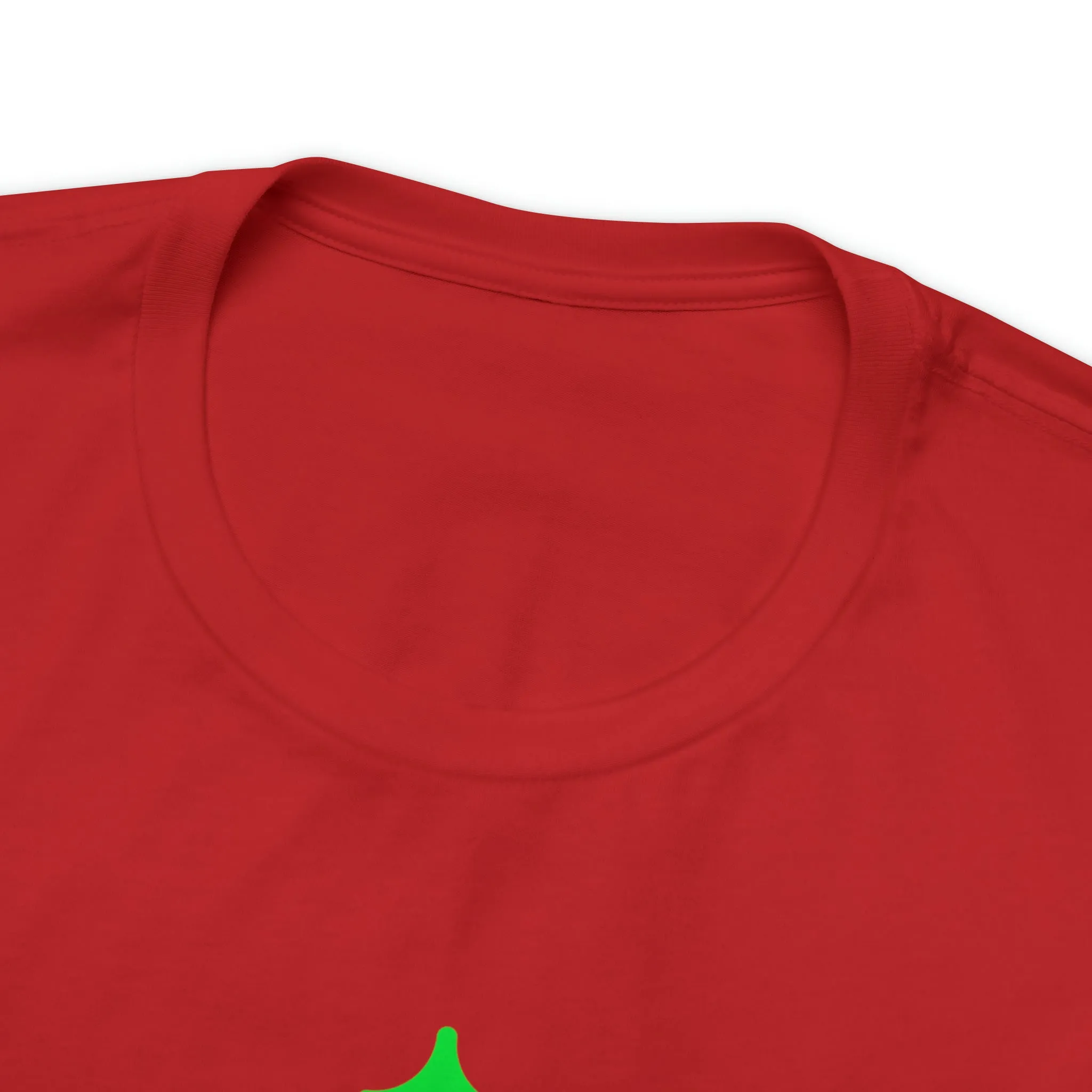 Green Merry Christmas Tree T-Shirt | Christmas Holiday Tee |  Bella Canvas 3001Unisex | Funny Party Short Sleeve Tshirt