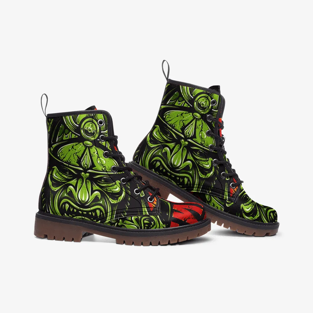 Green Samurai Casual Leather Lightweight boots MT