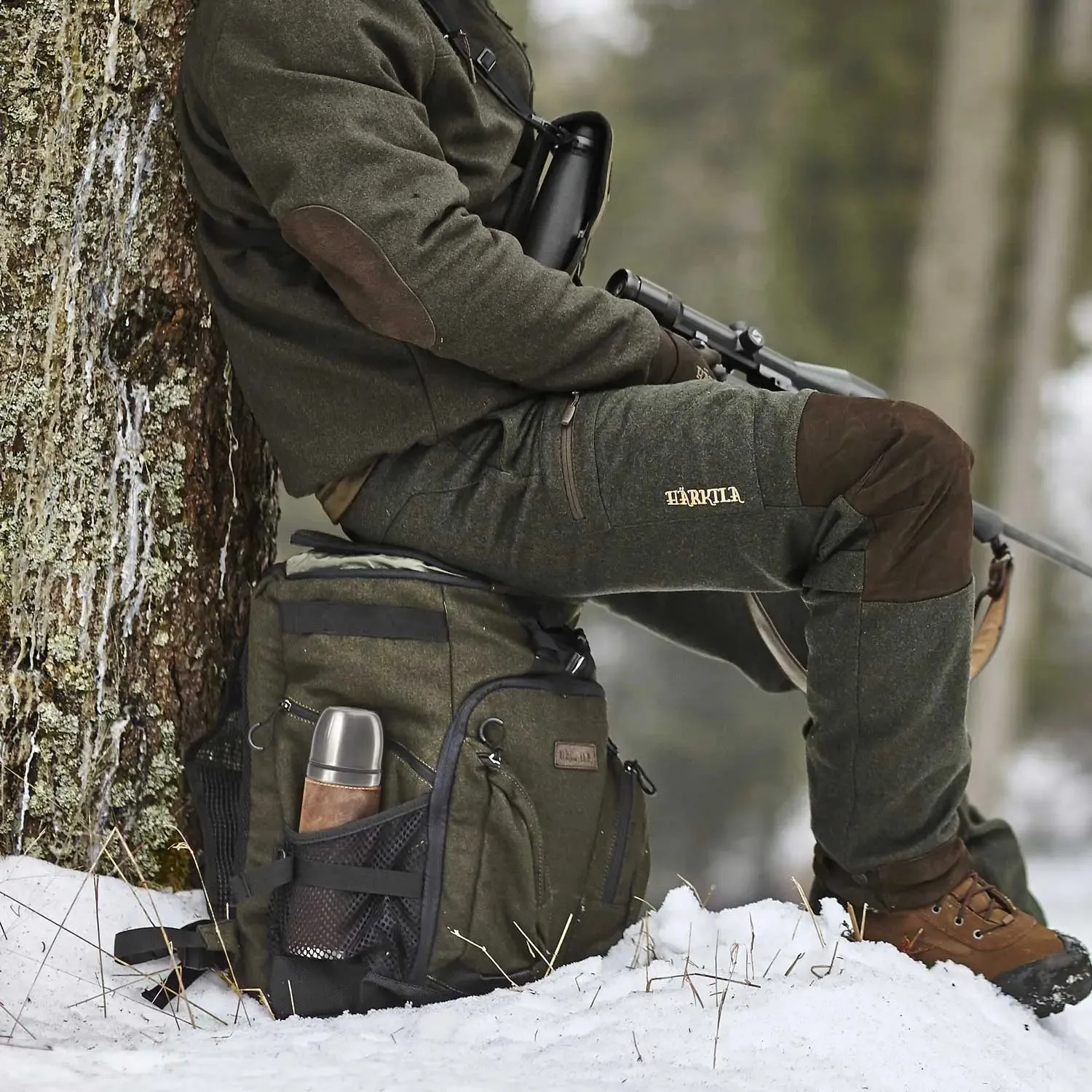 HARKILA Metso Rucksack Chair - 25 Litre - Hunting Green