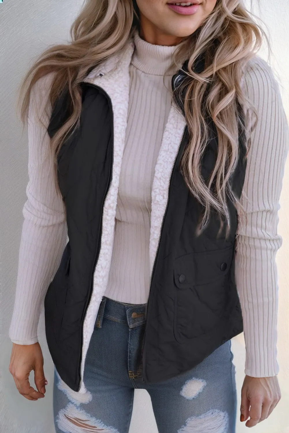 Harrison Fleece Lined Quilted Vest
