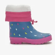 Hatley Sherpa Lined Rain Boots - Tiny Drops