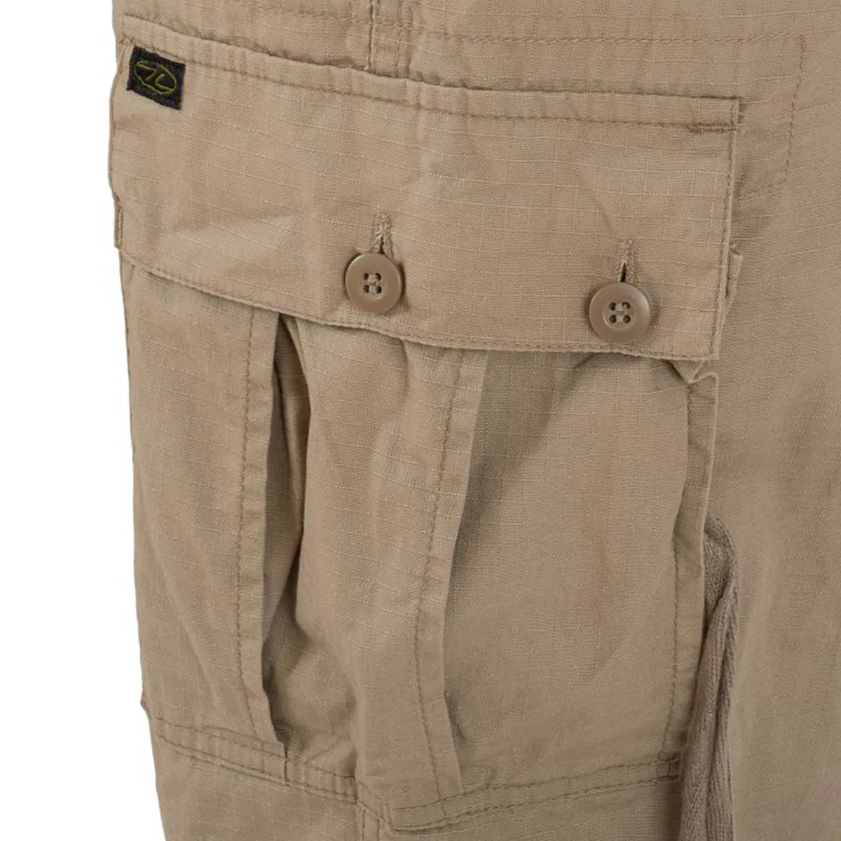 Highlander M65 Ripstop Combat Trousers Khaki