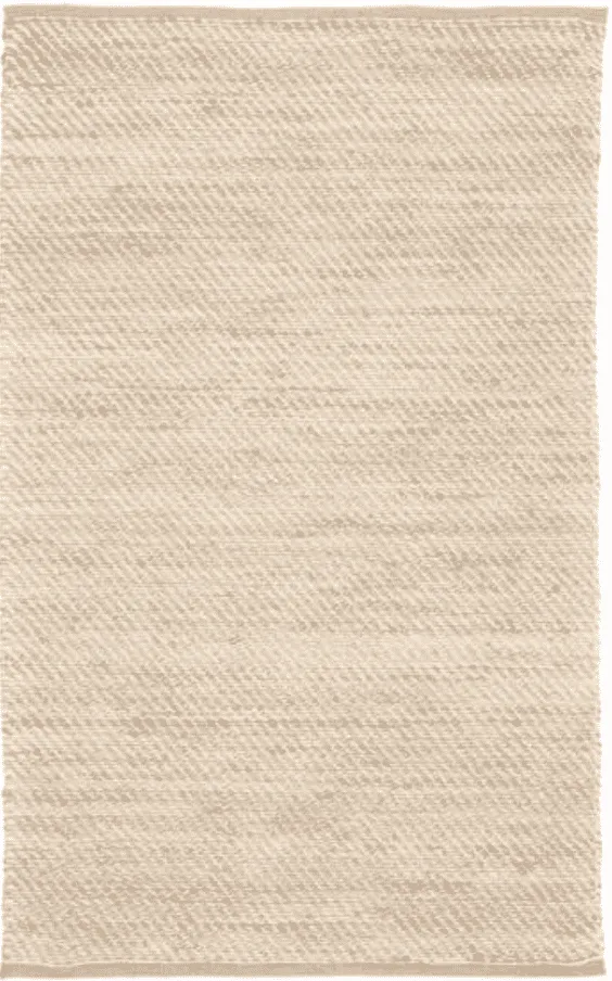 Himalaya Jute Rug - Tapioca & Snow