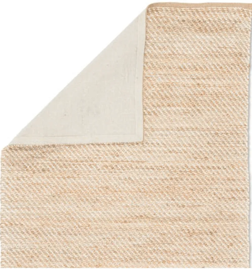 Himalaya Jute Rug - Tapioca & Snow