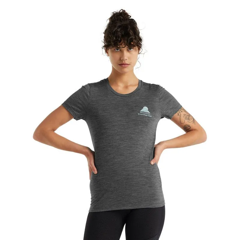Icebreaker Tech Lite II Short Sleeve Womens T-Shirt - Mountain Touring Club