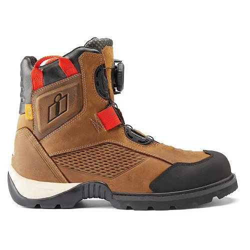 ICON 1000 Stormhawk Waterproof Motorcycle Boots