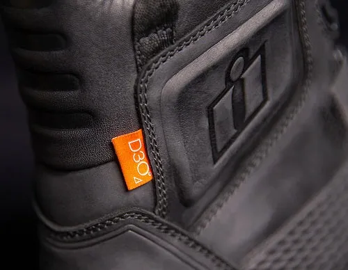 ICON 1000 Stormhawk Waterproof Motorcycle Boots