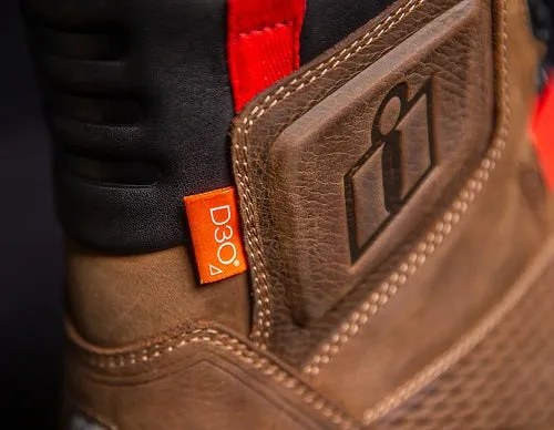 ICON 1000 Stormhawk Waterproof Motorcycle Boots