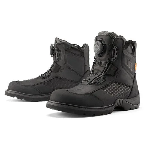 ICON 1000 Stormhawk Waterproof Motorcycle Boots