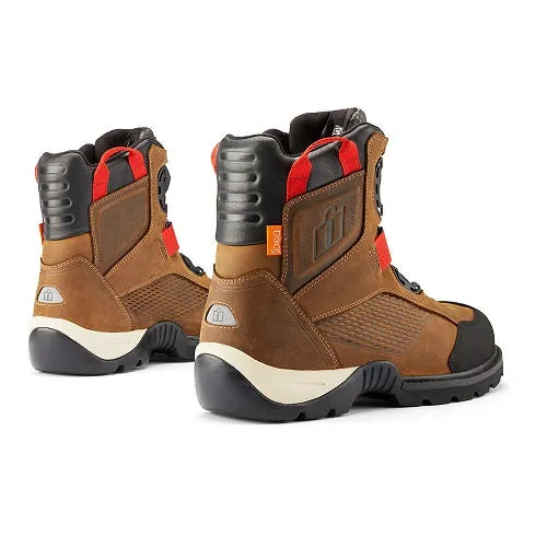 ICON 1000 Stormhawk Waterproof Motorcycle Boots