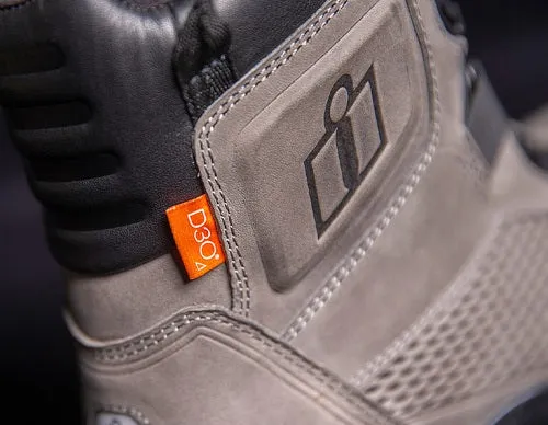 ICON 1000 Stormhawk Waterproof Motorcycle Boots