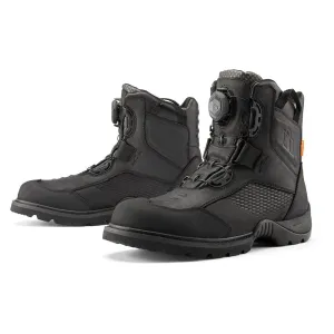 Icon Stormhawk Waterproof Boots - Black