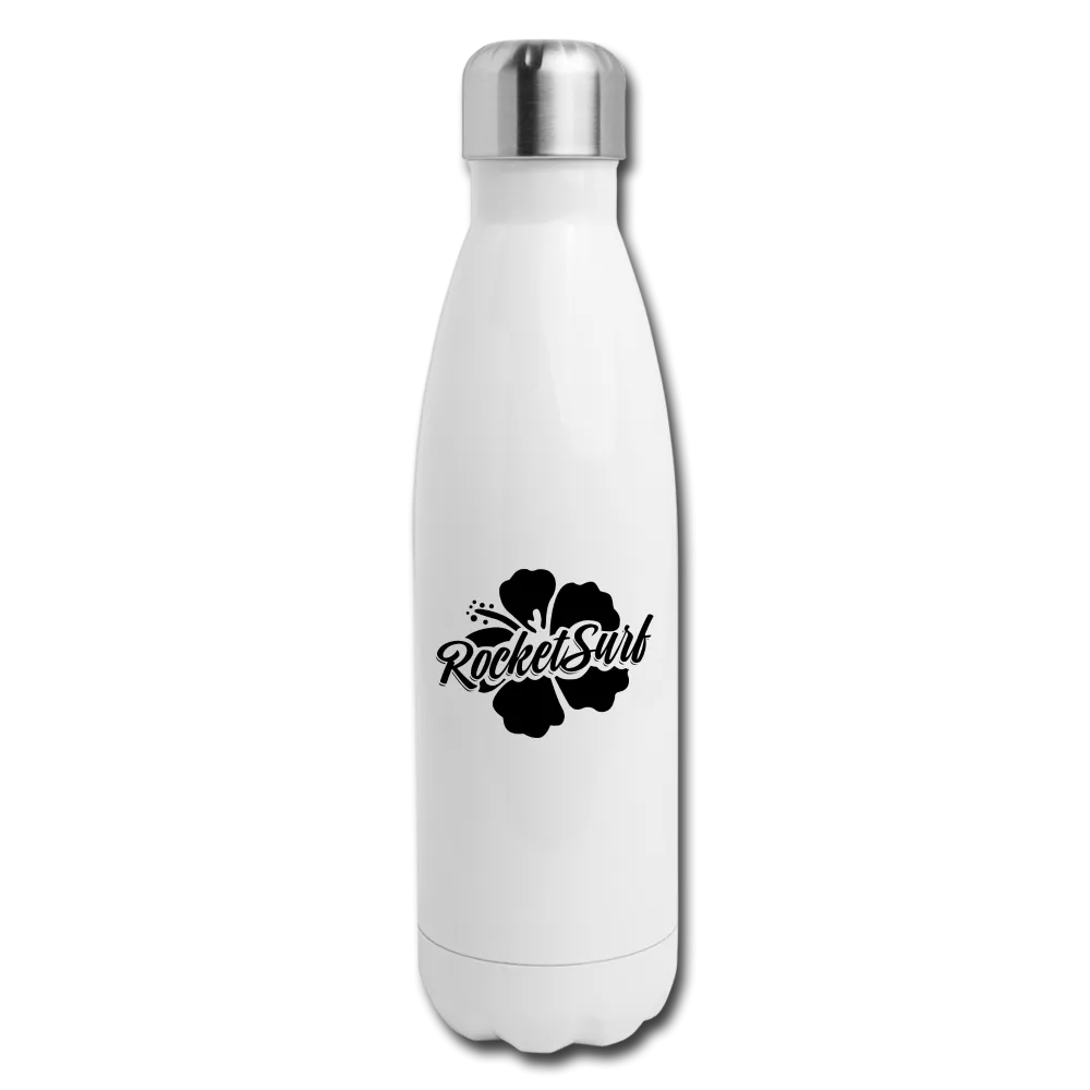 Insulated Stainless Steel Water Bottle - White