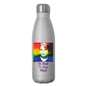 Insulated Water Bottle - Sage Portrait by Tin Crow Art/Classic SCF Logo