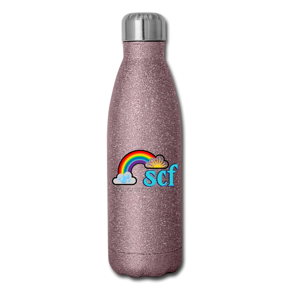 Insulated Water Bottle - Sage Portrait by Tin Crow Art/Classic SCF Logo
