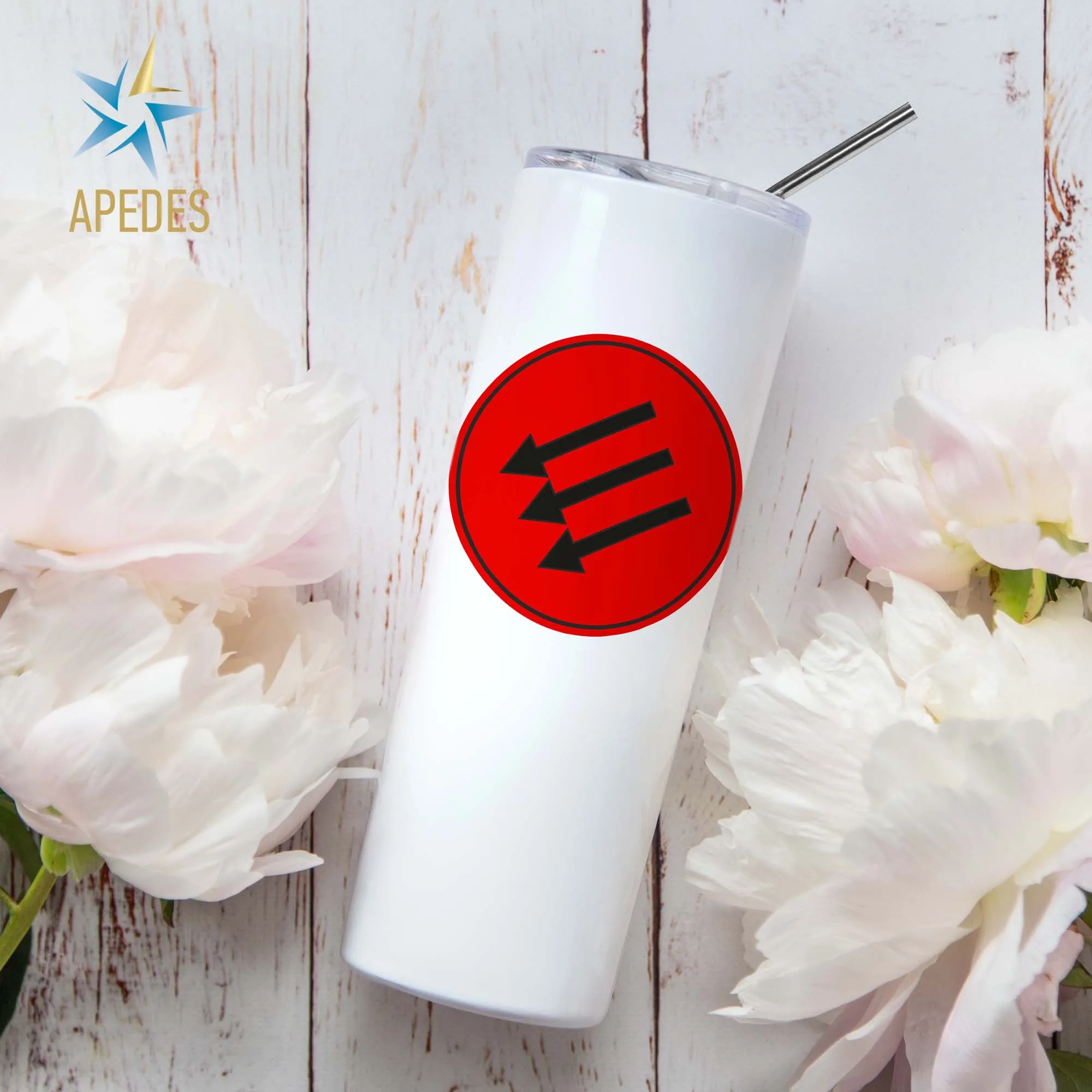Iron Front Eiserne Front German Paramilitary Organization Stainless Steel Skinny Tumbler 20 OZ