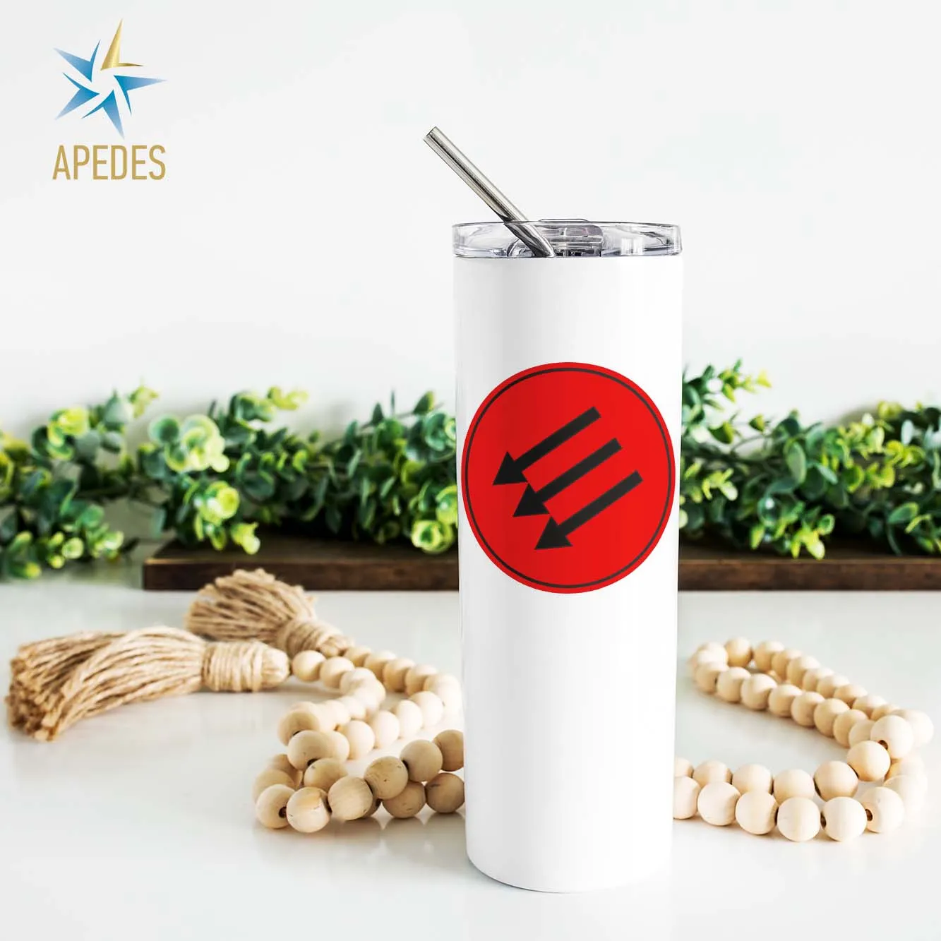 Iron Front Eiserne Front German Paramilitary Organization Stainless Steel Skinny Tumbler 20 OZ