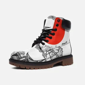 Japanese Landmark Casual Leather Lightweight boots TB