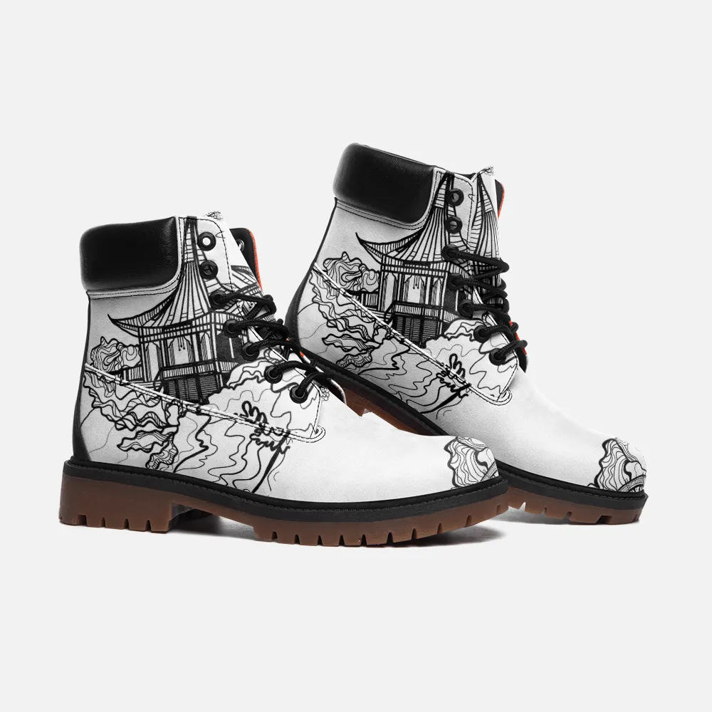 Japanese Landmark Casual Leather Lightweight boots TB