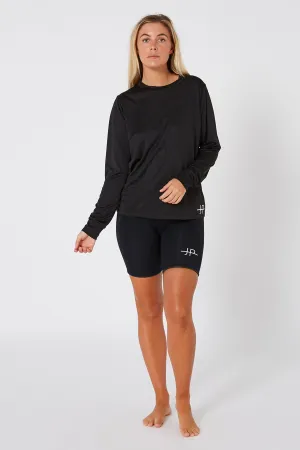 Jetpilot Cause Hydro Ladies LS Tee - Black
