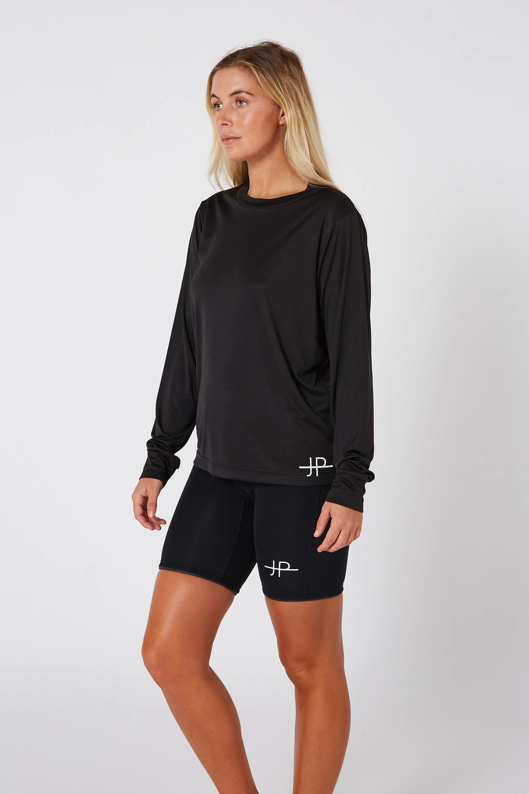 Jetpilot Cause Hydro Ladies LS Tee - Black