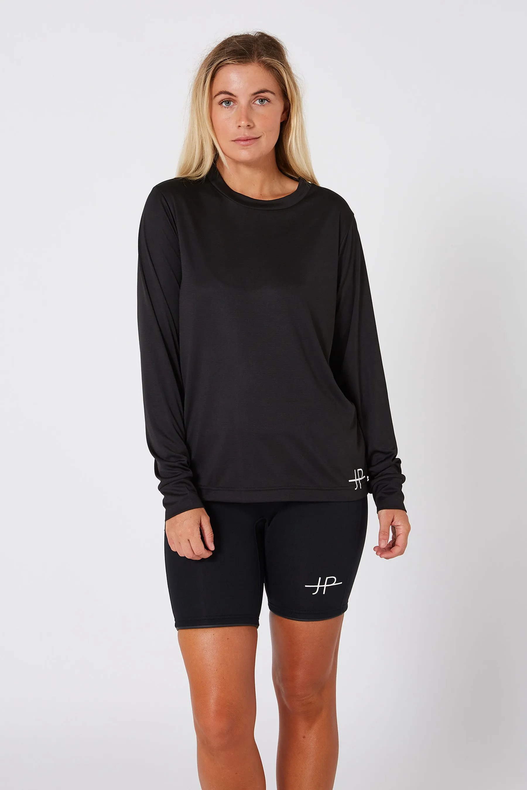 Jetpilot Cause Hydro Ladies LS Tee - Black