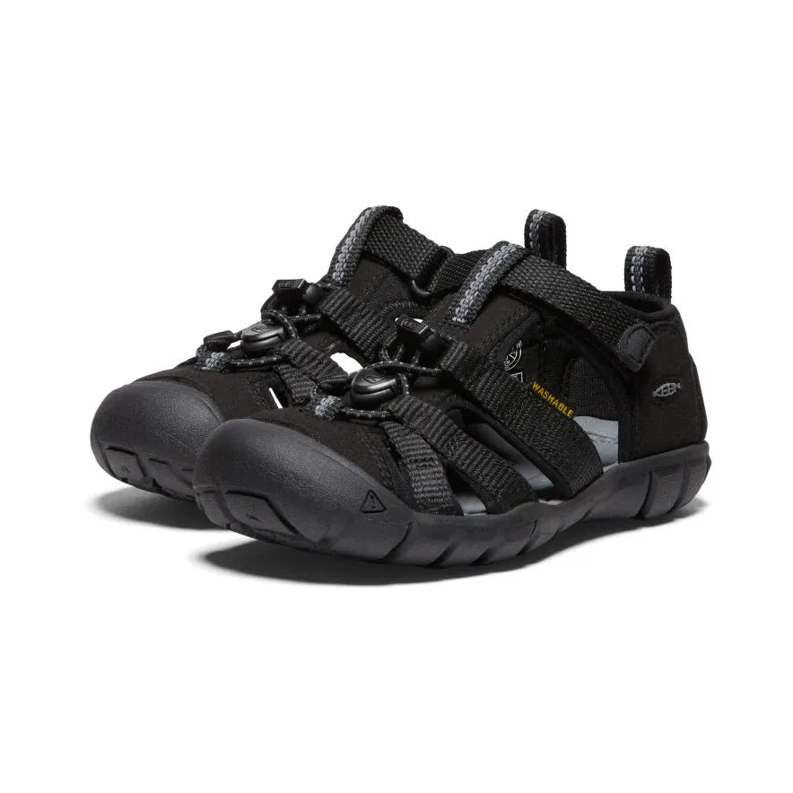 Keen - Seacamp II CNX - Little Kid - Black/Grey
