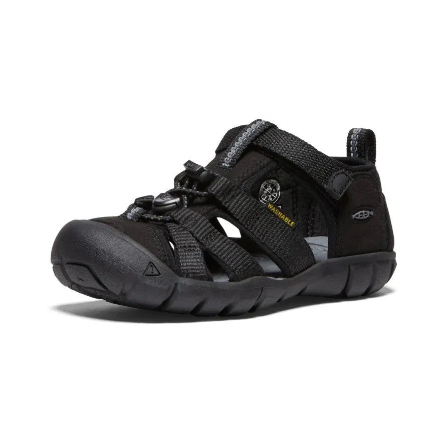 Keen - Seacamp II CNX - Little Kid - Black/Grey