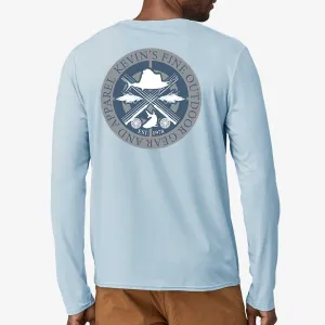 Kevin's Men's Patagonia Long Sleeve Quad-Crossed Rods Cool Crewneck
