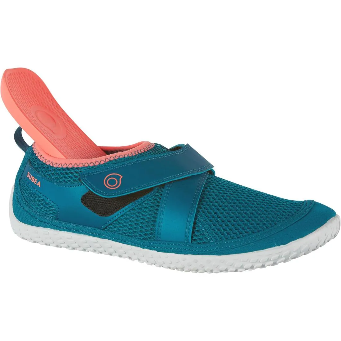 Kids’ water shoes with rip-tab - Aquashoes 500
