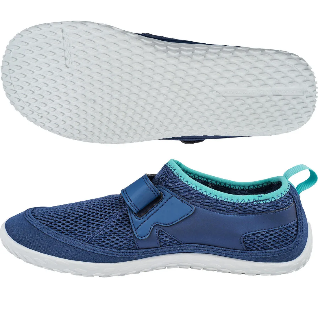 Kids’ water shoes with rip-tab - Aquashoes 500