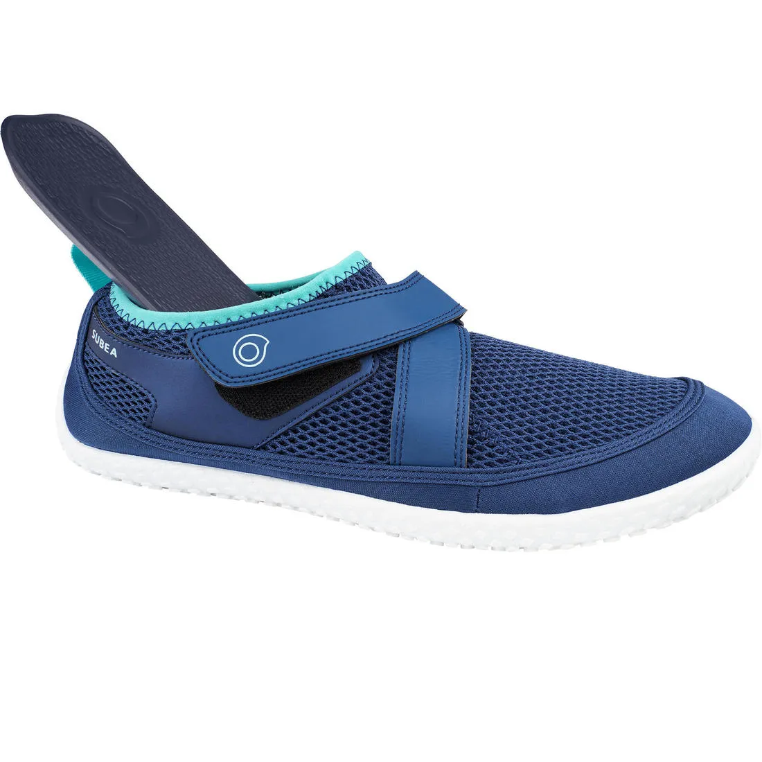 Kids’ water shoes with rip-tab - Aquashoes 500