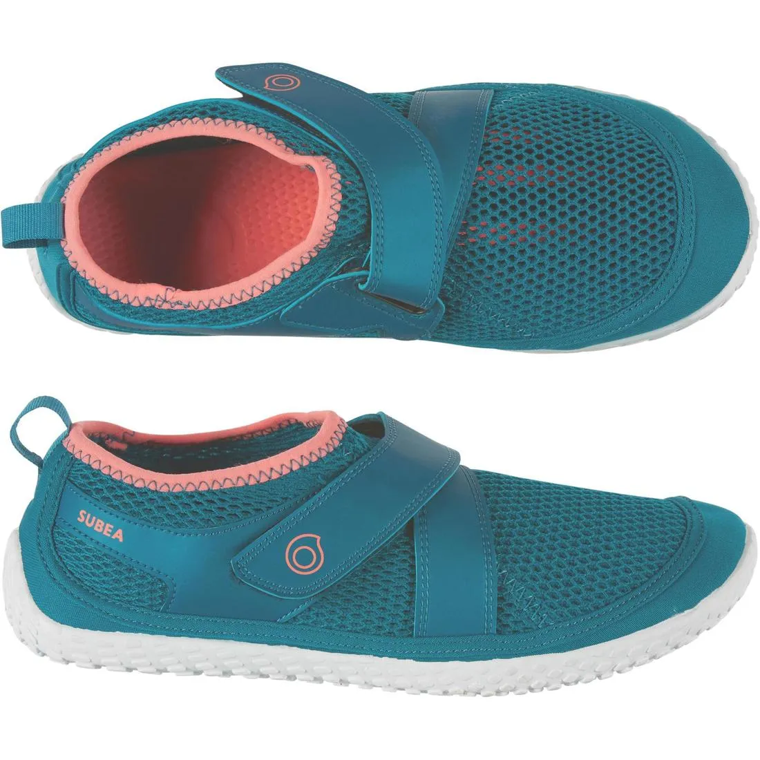 Kids’ water shoes with rip-tab - Aquashoes 500