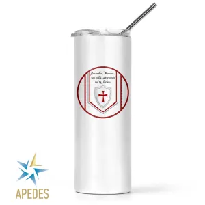 Knights Templar Stainless Steel Skinny Tumbler 20 OZ