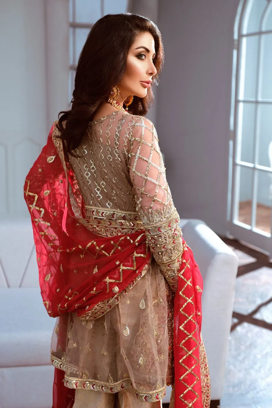 Latest Designer Chiffon Party Wear  #N7036