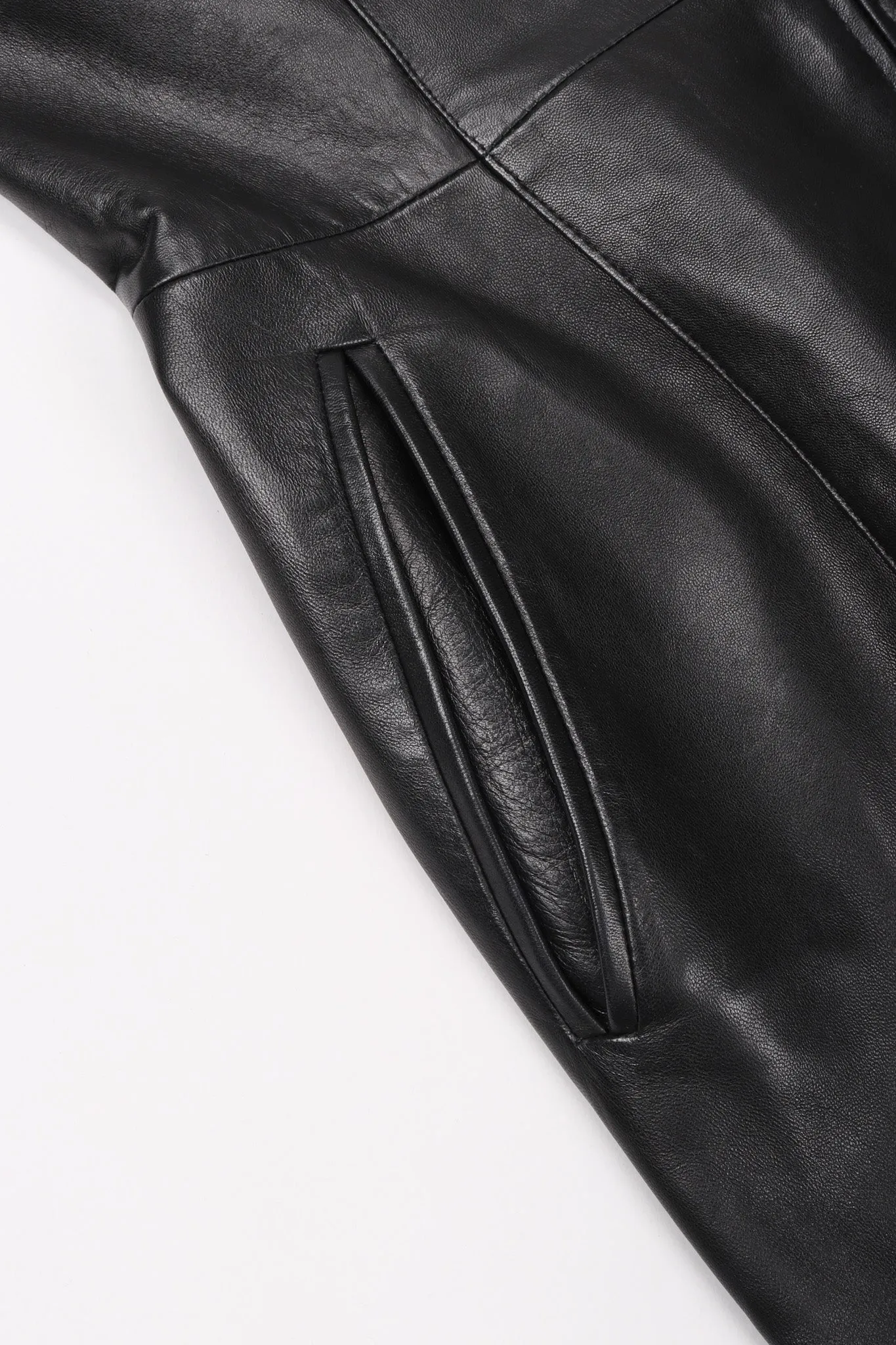 Leather Griffin Medallion Dress