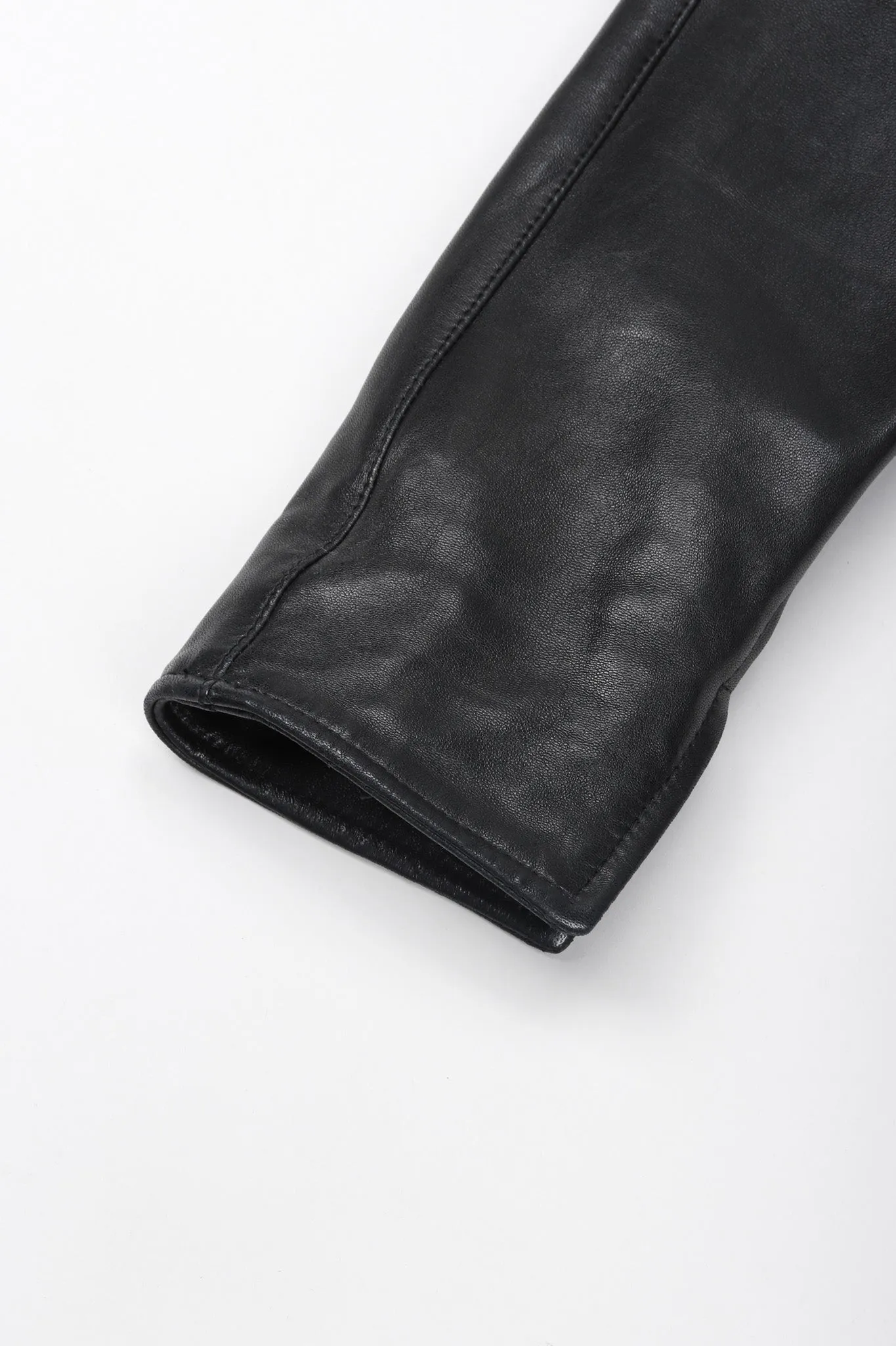 Leather Griffin Medallion Dress