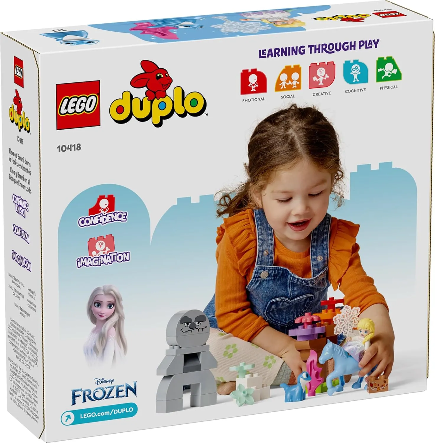 Lego Elsa & Bruni in the Enchanted Forest (10418)