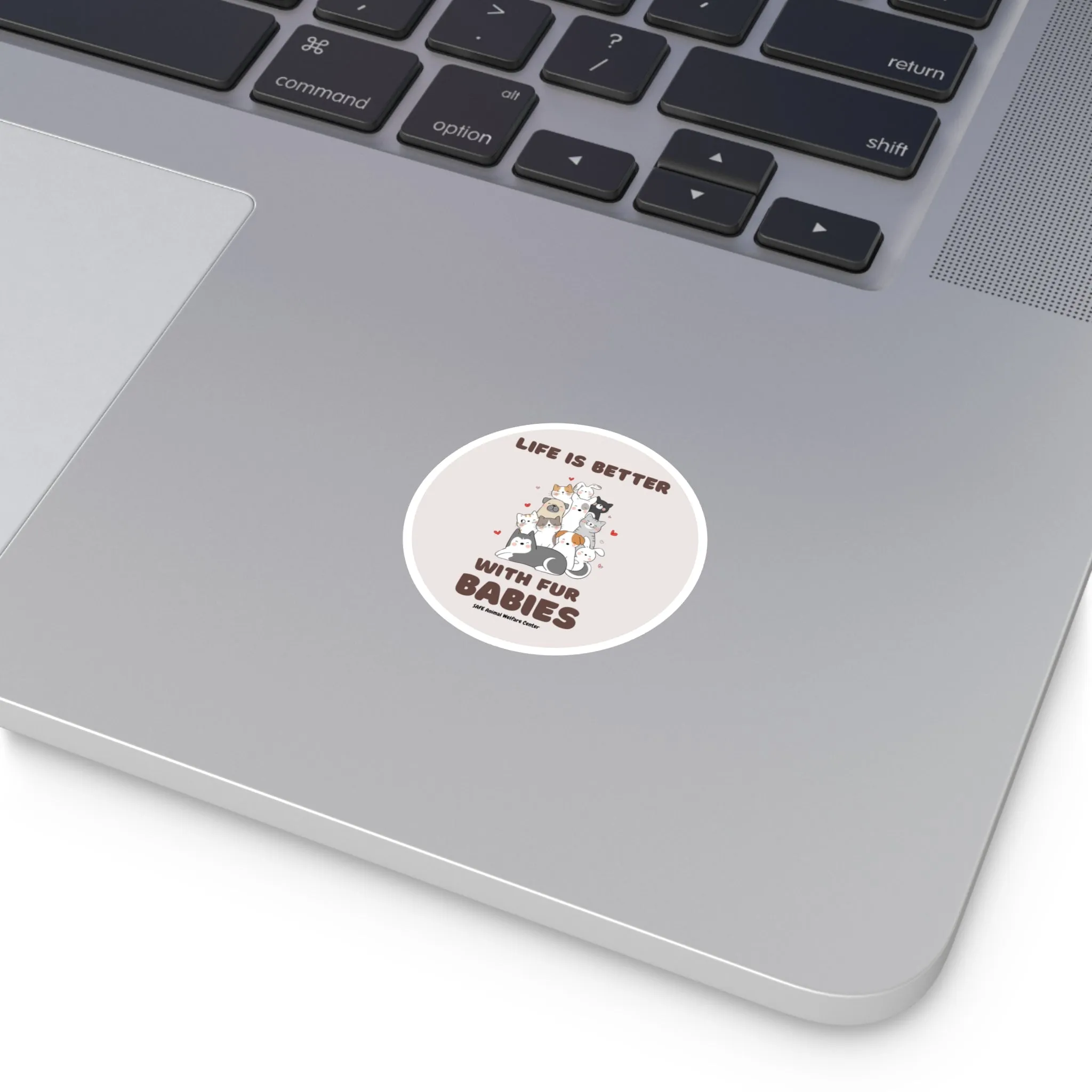 Life is good! Round Stickers, Indoor\Outdoor