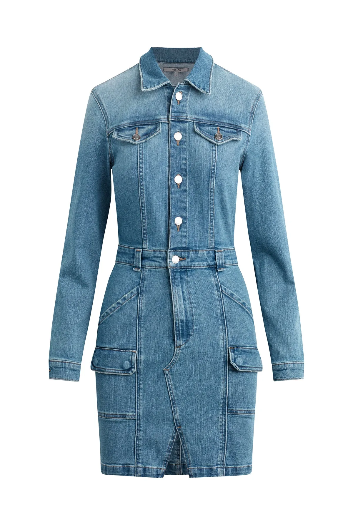 Long Sleeve Reconstructed Dress