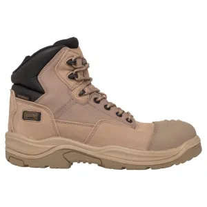Magnum Trademaster Lite Composite Toe Side Zip Waterproof Boot Stone