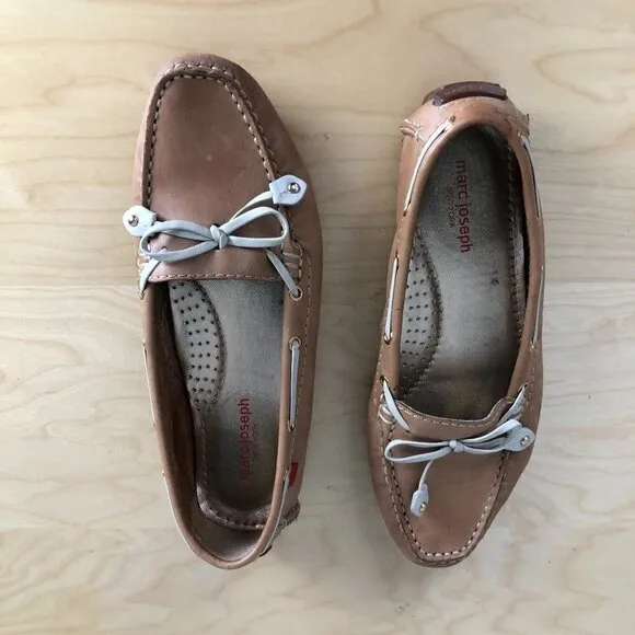 Marc Joseph NY Cypress Hill Leather Driving Moccasin