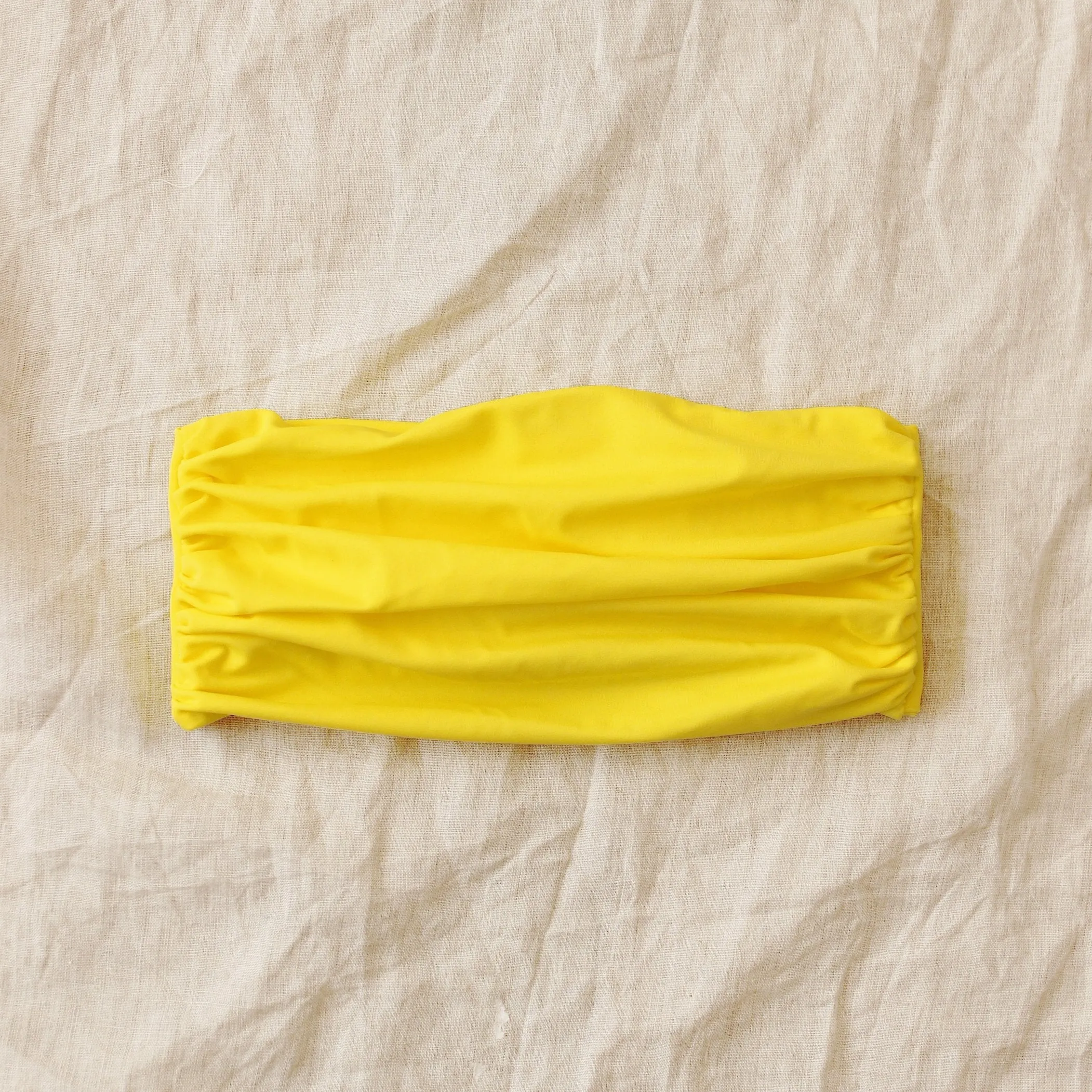 MASKANA UV50 Waterproof Gaiter Face Mask, Bee Yellow